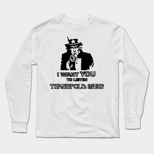 Uncle Sam Says Listen Long Sleeve T-Shirt